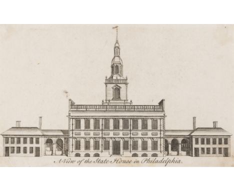 America.- Heap (George), after. A View of the State House in Philadelphia, engraving, 116 x 190 mm. (4 ½ x 7 ½ in.), trimmed 