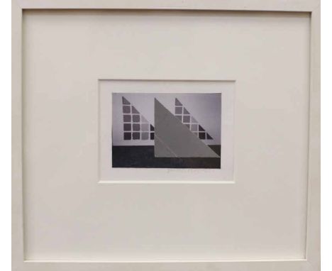 PHILIP REEVES,
STUDIO
collage, signed in pencil
11cm x 15cm
Mounted, framed and under glass
Provenance: From the estate of th