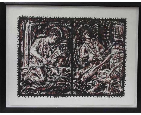 * ADRIAN WISZNIEWSKI RSA HonFRIAS HRSW (b.1958), MOUSETRAP lithograph, signed, titled and numbered 7/20 in pencil 76cm x 103c