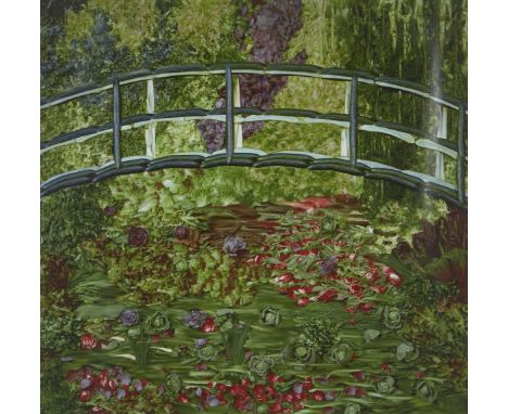 Tessa Traeger,British b. 1938-Homage to Monet, 1989;C-type print on wove,image: 38.5 x 39.5 cm,(framed)(ARR)