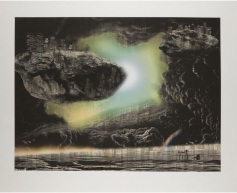 Gordon Cheung,British b. 1975-Floating Worlds, 2006;inkjet print in colours on wove,signed, dated and numbered 21/25 in penci
