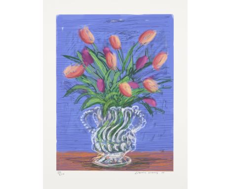 David Hockney OM CH RA,British b. 1937-Untitled 346, 2010 (iPad Drawing);8-color inkjet print on cotton-fibre archival paper,