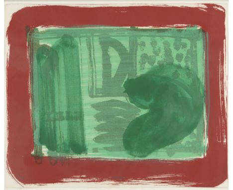 Sir Howard Hodgkin CH CBE,British 1932-2017,Green Room, 1986;lift-ground etching and aquatint from two copper plates printed 
