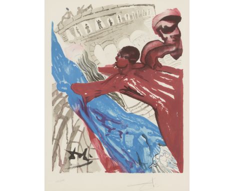 Salvador Dali,Spanish 1904-1989,Mais o belle Dionee, from L'Art d'Aimer suite [Field 79-2 F; Michler/Lopsinger 1530.];woodcut