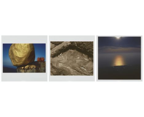 Hiroji Kubota (Japanese b. 1939-); Vik Muniz (Brazilian b. 1961-); Nan Goldin (American b. 1953-),Burma Buddhist Holy Rock; H