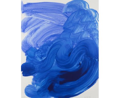 Sir Howard Hodgkin CH CBE, British 1932-2017, Swimming, 2011; screenprint in colours on 300gsm Somerset White Satin paper, in