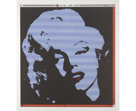 George Pusenkoff,Russian b.1953-Marilyn Monroe, 2002;screenprint in colours,signed, dated and numbered 33/50 in pencil,76 x 7