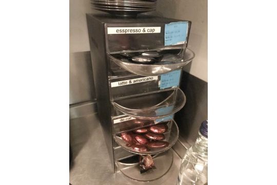 1 X Nespresso Gemini Cs220 Pro Coffee Machine With Pod Holder And Pods Rrp 2 300 Ref Rb224
