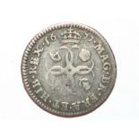 A Charles II 1677 fourpence