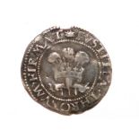 A Charles I half groat, large plume