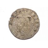 A Charles II undated fourpence