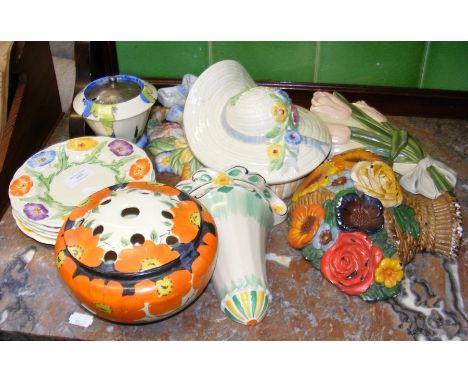 Various collectable Burleigh and other ceramic ware 