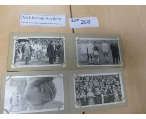 Sporting Memorabilia :Sheffield Wednesday 2 small photo albums all 6 x 4, some signed, all well mounted in good cond (photos 