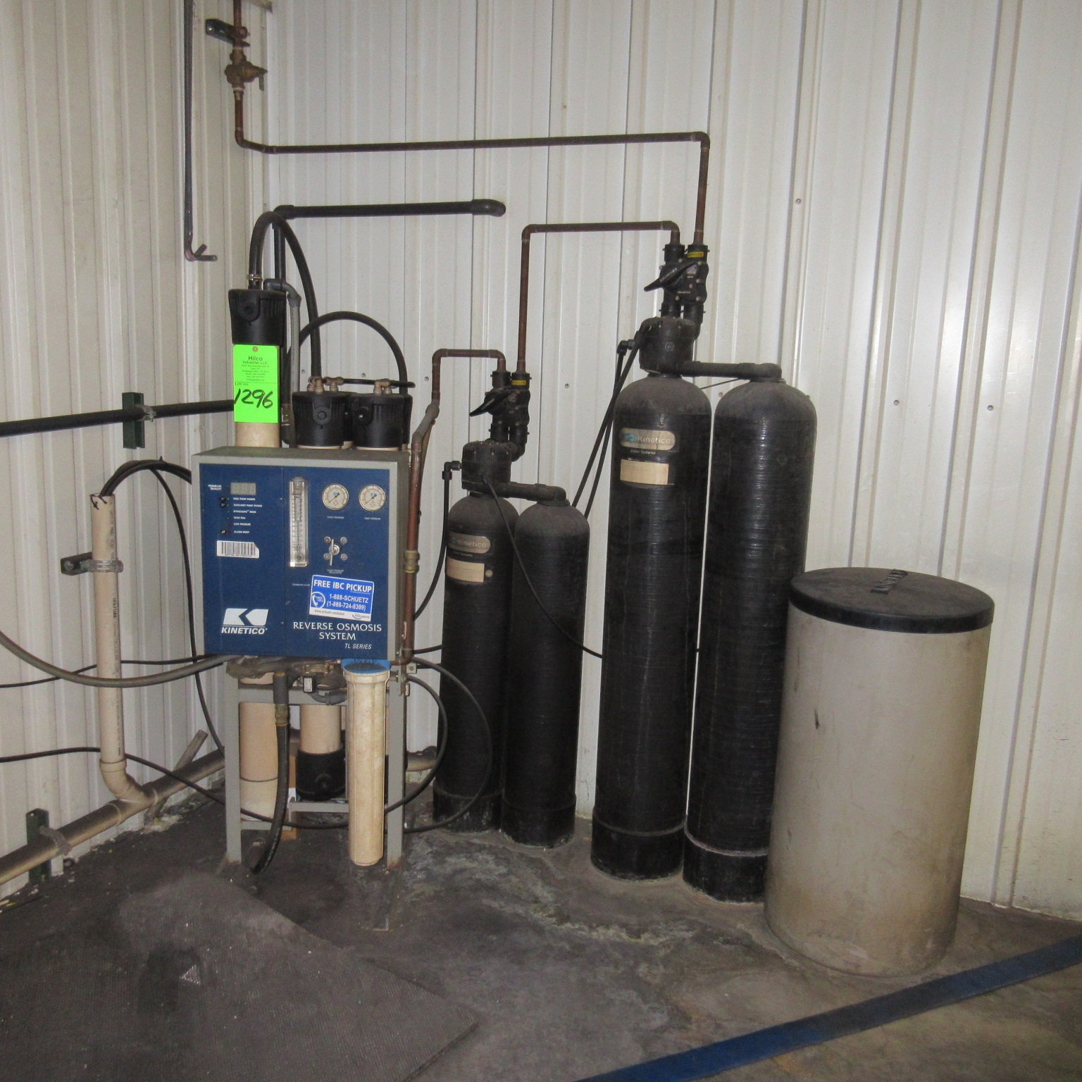 Model TL Series Reverse Osmosis System ; Serial Number NA ; w/ 2) 750 Gallon Vertical P