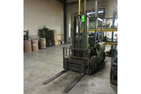clark forklift serial number year model