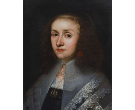   Follower of Daniel Mytens (c.1590-1687)Portrait of a Ladyoil on canvas49 x 39.5cm Provenance: Sotheby’s, Lot 107, 16 March 