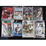 Comprehensive collection of Bolton Wanderers match programmes in the Football League Cup to