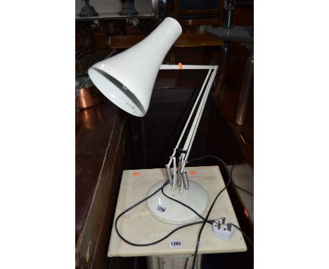 AN ANGLE POISE DESK LAMP