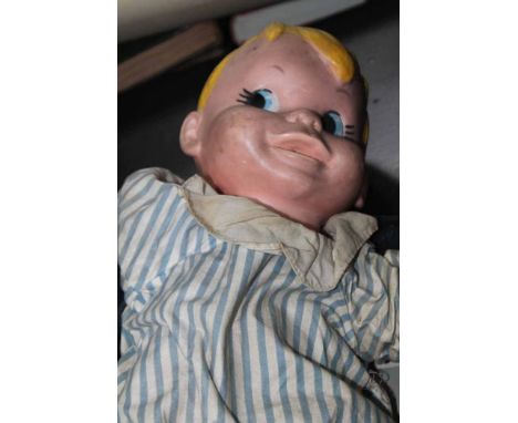 PELHAM PUPPET AND TWO DOLLS (3)
