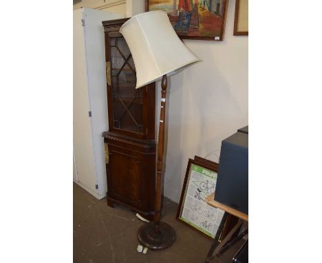 Standard lamp and shade