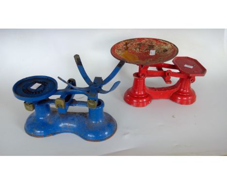 Scales and various weights.