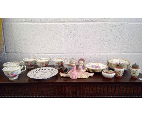 'Crown Staffordshire' Fine bone china, along with other vintage ceramics.