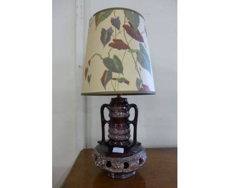 A West German table lamp