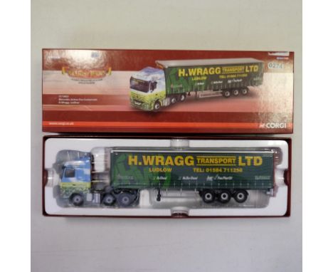 Corgi Mercedes Actros Eco-Curtainsider - H Wragg - Stock Code - CC13822 Scale - 1:50 | Model Condition - 5/5 | Box Condition 