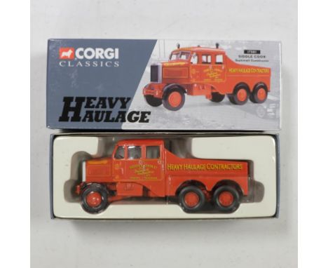 Corgi  Scammell Constructor - Siddle Cook - Stock Code - 17501 Scale - 1:50 | Model Condition - 5/5 | Box Condition - 5/5 | M