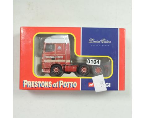 Corgi DAF XF Space Cab - Prestons of Potto - Stock Code - CC13208 Scale - 1:50 | Model Condition - 5/5 | Box Condition - 4/5 