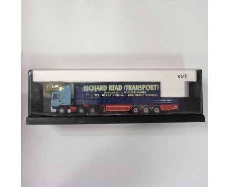 Corgi Richard Read LTD ERF Curtainside Trailer In Display Case - Stock Code - 75203 Scale - 1:50 | Model Condition - 5/5 | Bo