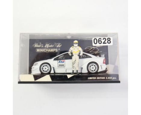 Minichamps Volker Strycek Opel V8 DTM - Rollout 8 March 2000 - Rhine Ring - 1/43 - Stock Code - N/A Scale - 1:43 | Model Cond