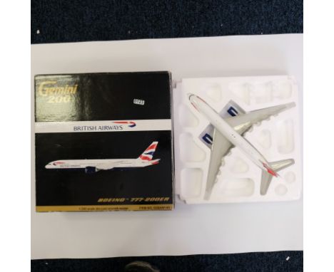 Gemini British Airways Boeing 777-200ER - Stock Code - G2BAW149 Scale - 1:200 | Model Condition - 5/5 | Box Condition - 5/5 |