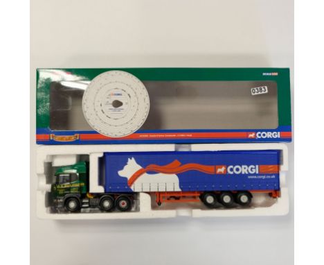 Corgi Scania R Series Curtainside - C S Ellis / Corgi - Stock Code - CC13709 Scale - 1:50 | Model Condition - 5/5 | Box Condi