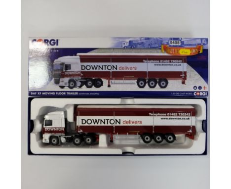 Corgi Downton DAF XF Moving Floor Trailer - Stock Code - CC14116 Scale - 1:50 | Model Condition - 5/5 | Box Condition - 4/5 |