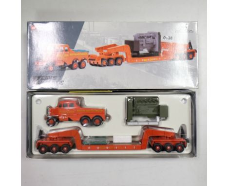 Corgi Scammell constructor & 24 wheel girder trailer Siddle & Cook - Stock Code - 17603 Scale - 1:50 | Model Condition - 5/5 