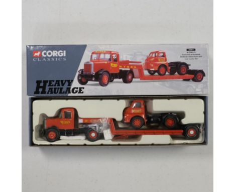 Corgi  Scammell Articulated, Bedford S Type Articulated and Low Loader Set - Wynn's - Stock Code - 31004 Scale - 1:50 | Model