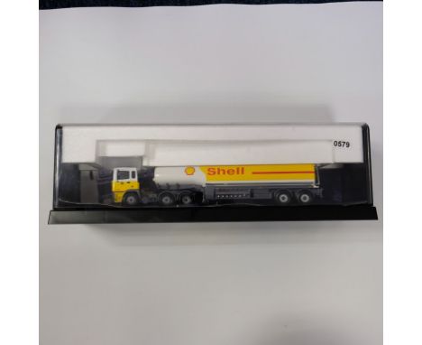 Corgi Shell UK Ltd ERF Tanker In Display Case - Stock Code - 75102 Scale - 1:50 | Model Condition - 5/5 | Box Condition - 4/5