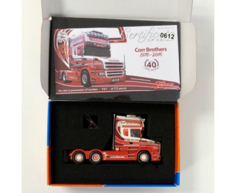 Tekno Corr Brothers Scania T Cab Tractor Unit - Stock Code - 71772 Scale - 1:50 | Model Condition - 5/5 | Box Condition - 5/5