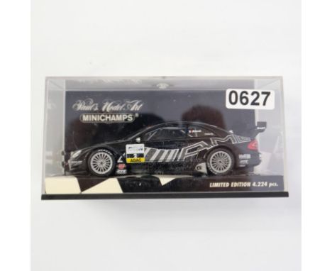 Minichamps Jean Alesi Mercedes CLK DTM - First DTM Podium Finish - Hockenheim 21 April 2002  - Stock Code - N/A Scale - 1:43 