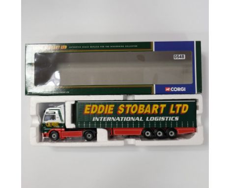 Corgi Eddie Stobart LTD MAN TGA Curtainside Trailer - Stock Code - CC13401 Scale - 1:50 | Model Condition - 5/5 | Box Conditi