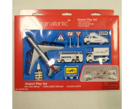 Premier Virgin Atlantic Airport Play Set - Stock Code - VAA6261NLG Scale - 1:400 | Model Condition - 5/5 | Box Condition - 4/