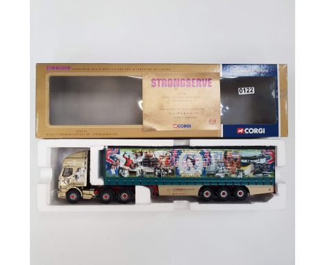 Corgi Renault Premium Curtainsider - Strongserve - Stock Code - CC12104 Scale - 1:50 | Model Condition - 5/5 | Box Condition 