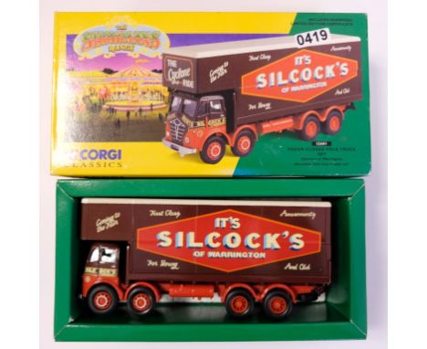 Corgi Silcocks Of Warrington Foden Closed Pole Truck Set - Stock Code - 12601 Scale - 1:50 | Model Condition - 5/5 | Box Cond