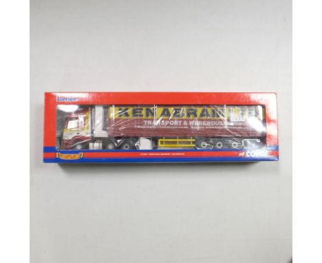 Corgi Volvo FH12 Globetrotter Curtainsider - Harry Lawson - Stock Code - CC12418 Scale - 1:50 | Model Condition - 5/5 | Box C