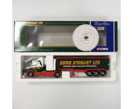 Corgi Eddie Stobart Ltd Scania T Cab Bulk Tipper - Stock Code - CC12802 Scale - 1:50 | Model Condition - 5/5 | Box Condition 