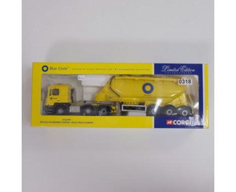 Corgi ERF ECS Feldbinder Tanker - Blue Circle Cement - Stock Code - CC12709 Scale - 1:50 | Model Condition - 5/5 | Box Condit