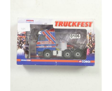 Corgi Truckfest Mercedes Benz Actros - Yuill & Dodda - Stock Code - CC13808 Scale - 1:50 | Model Condition - 5/5 | Box Condit