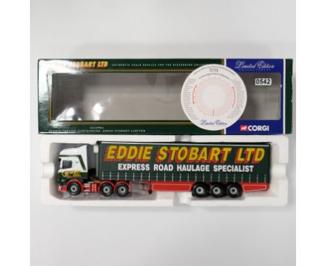 Corgi Eddie Stobart Scania Topline Curtainside Trailer - Stock Code - CC12901 Scale - 1:50 | Model Condition - 5/5 | Box Cond