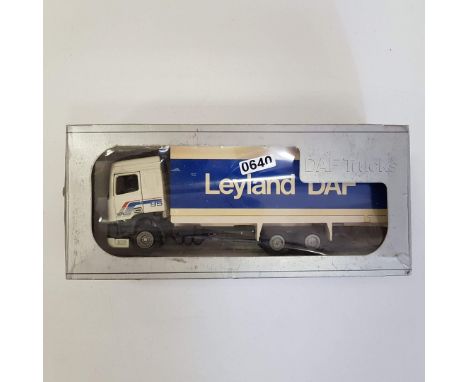 Tekno Leyland DAF 95 Rigid Truck - Stock Code - N/A Scale - 1:50 | Model Condition - 3/5 | Box Condition - 2/5 | Mirrors - No